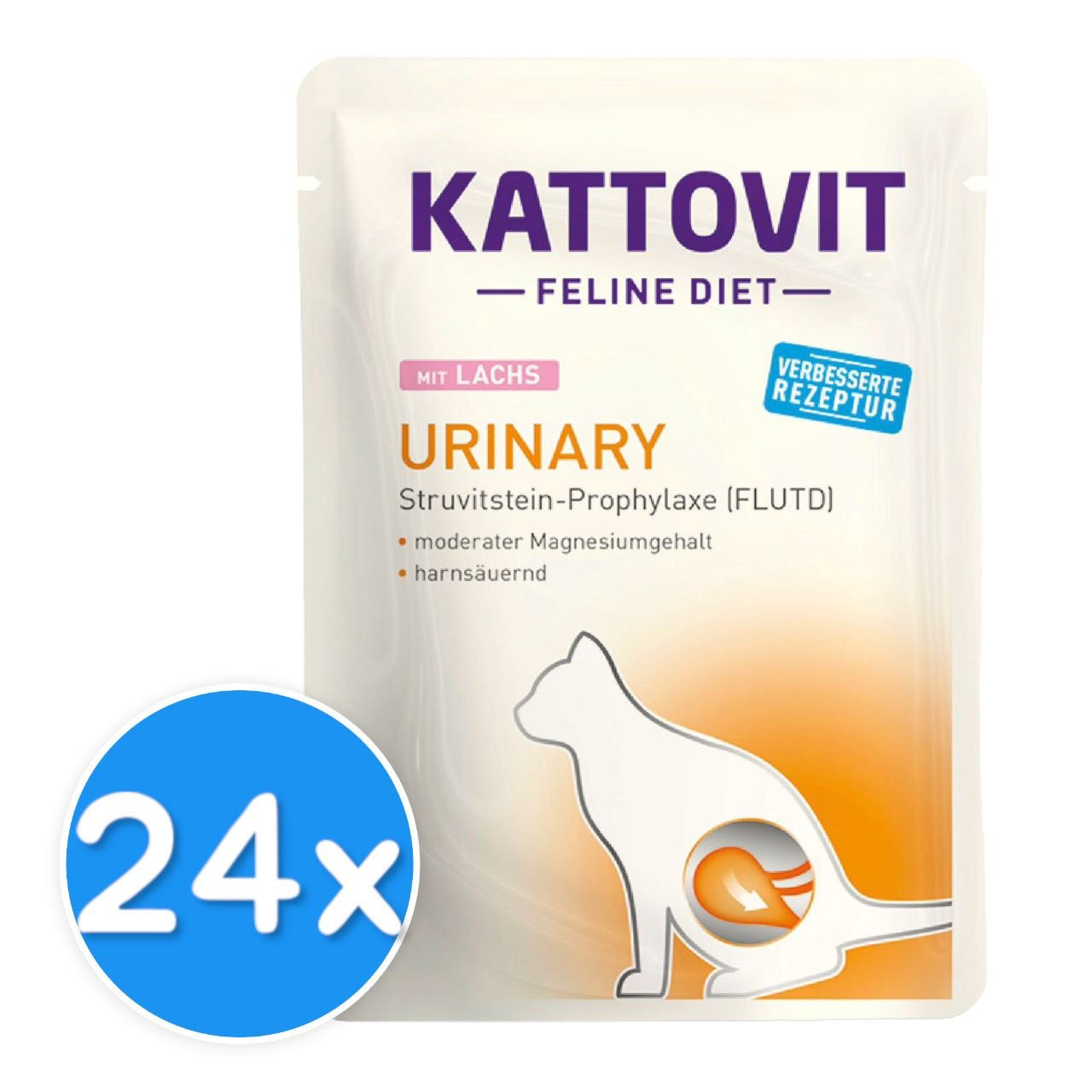 Kattovit Urinary Salmon 24X