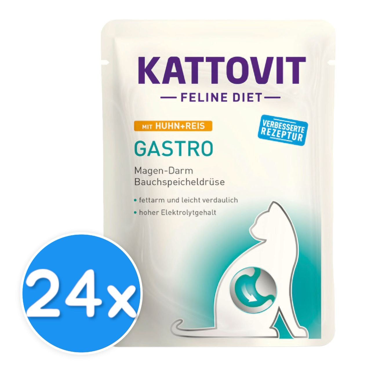 Kattovit Stomach Chicken 24X