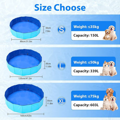 Portable Pet Bath S 80L