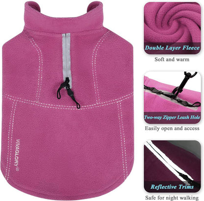 VIVAGLORY Fleece Vest XS