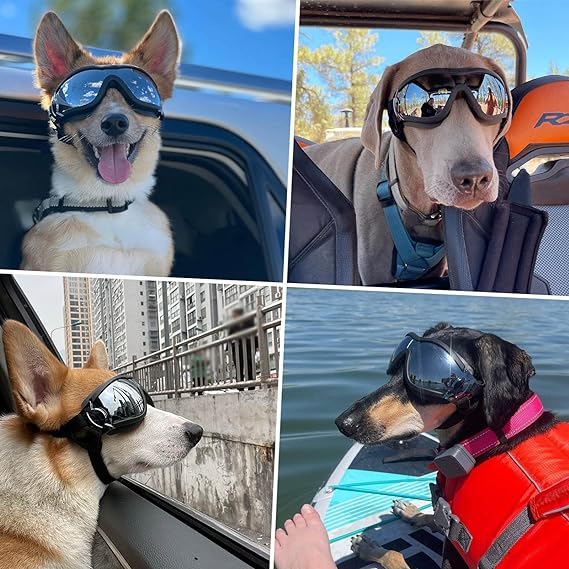 PETLESO Dog Goggles M