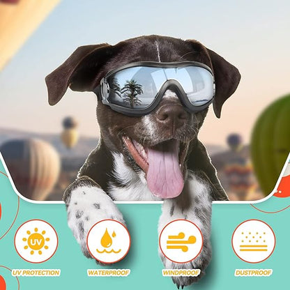 PETLESO Dog Goggles M