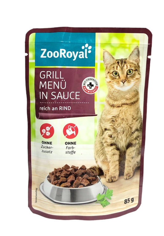 Zooroyal Beef in Sauce 85g