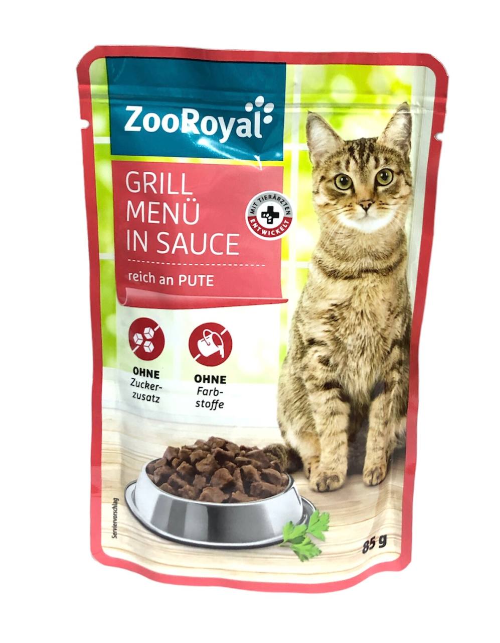 Zooroyal Pute in Sauce 85g