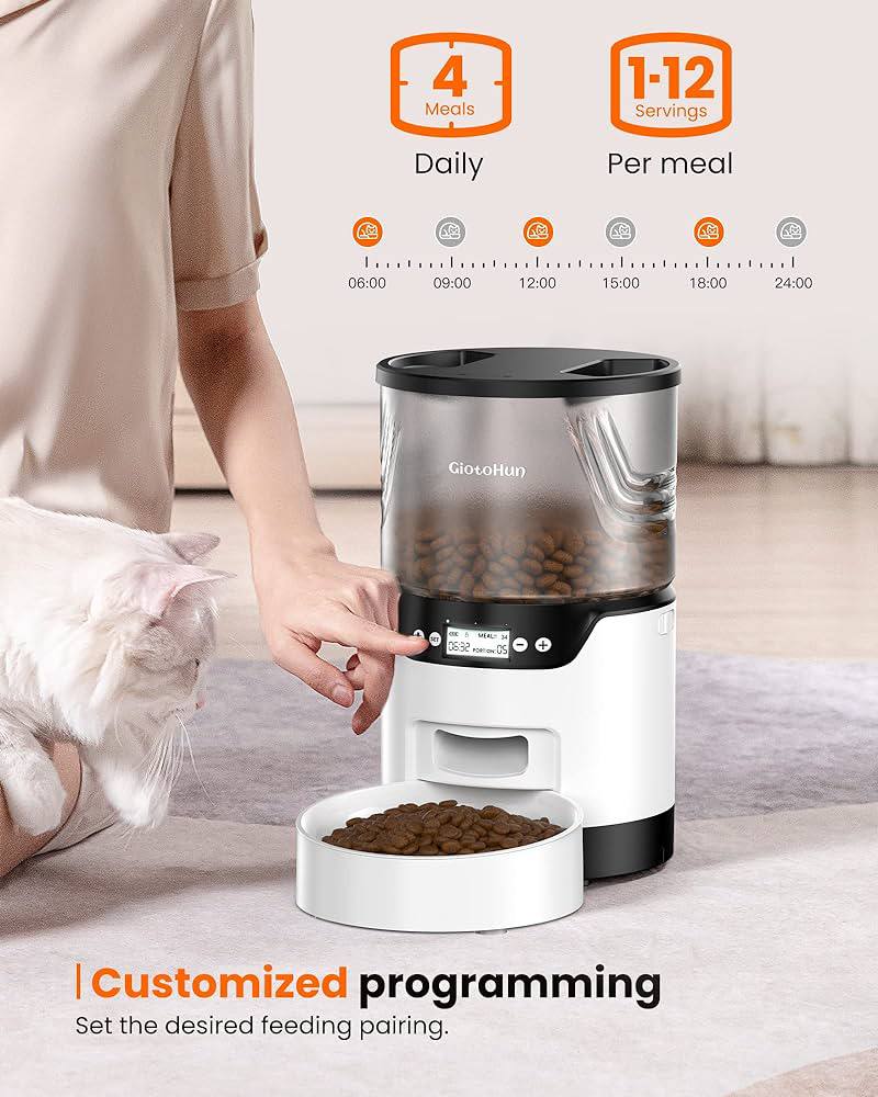 GIOTOHUN Automatic Pet Feeder