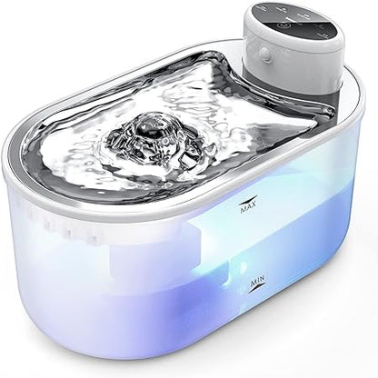 TOMXCUTE Rechargeable Water Fountain 3L