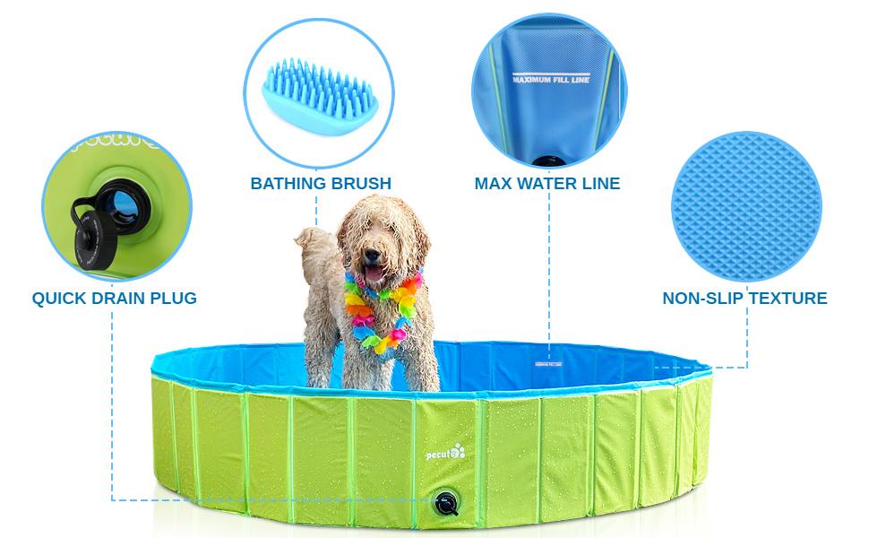 Pecute Dog Swimming Pool 160cm