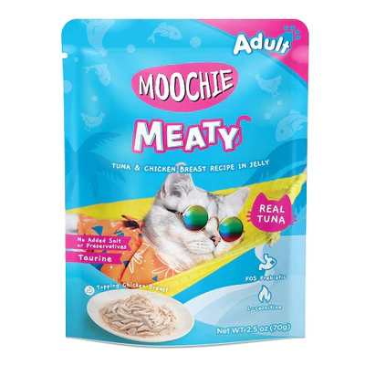 MOOCHIE - Tuna & Chicken Breast 70g