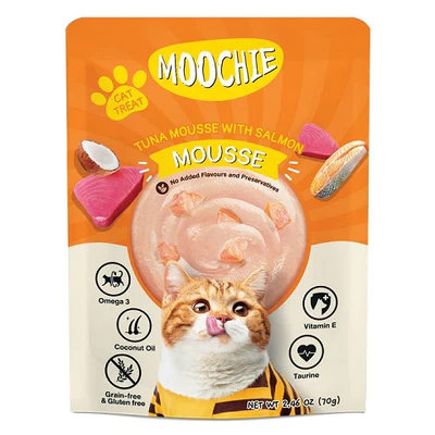 MOOCHIE - Tuna Mousse With Salmon 70g