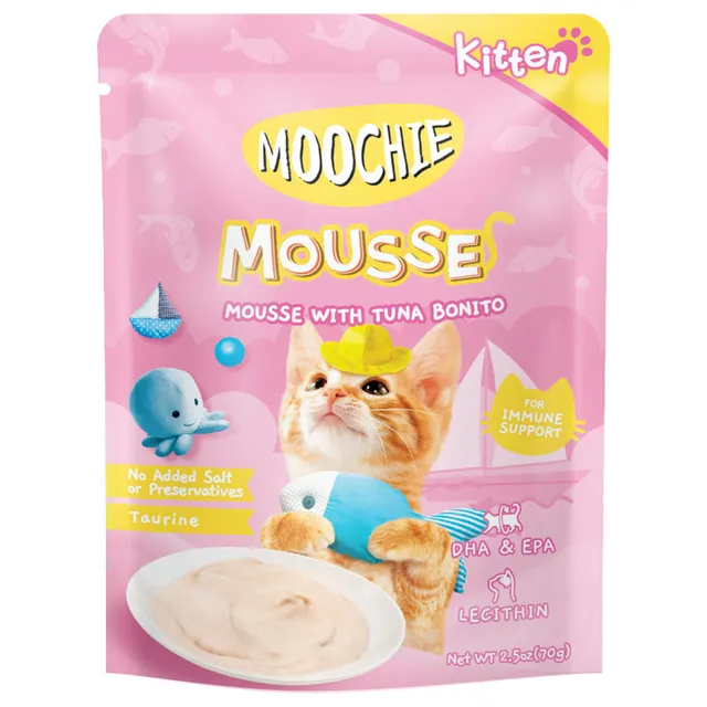 MOOCHIE - Kitten Mousse With Tuna Bonito 70g