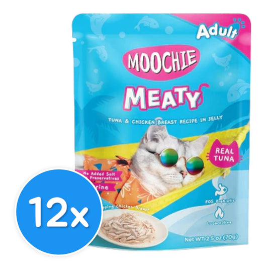 MOOCHIE - Tuna & Chicken Breast 12X