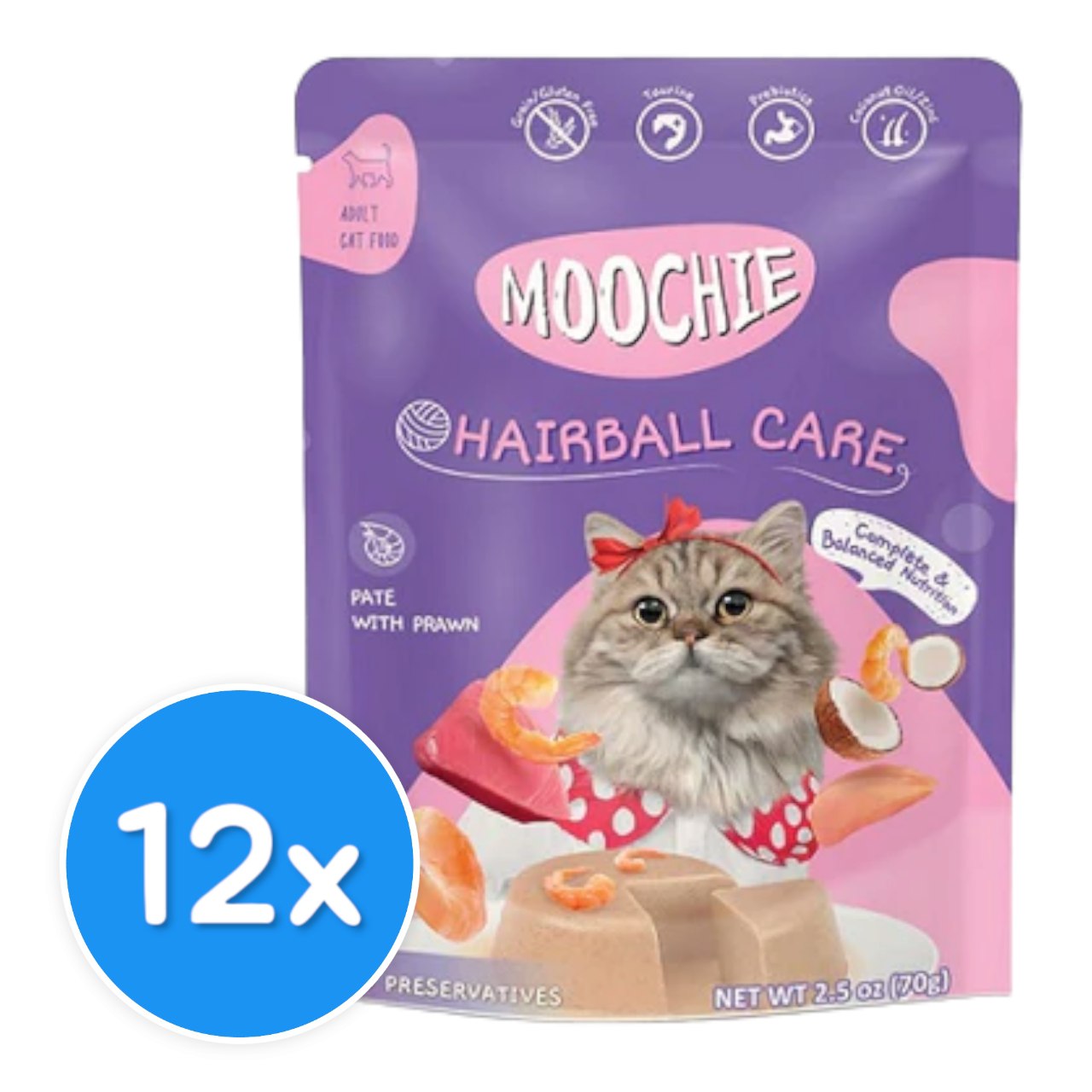 MOOCHIE - Hairball Care 12X