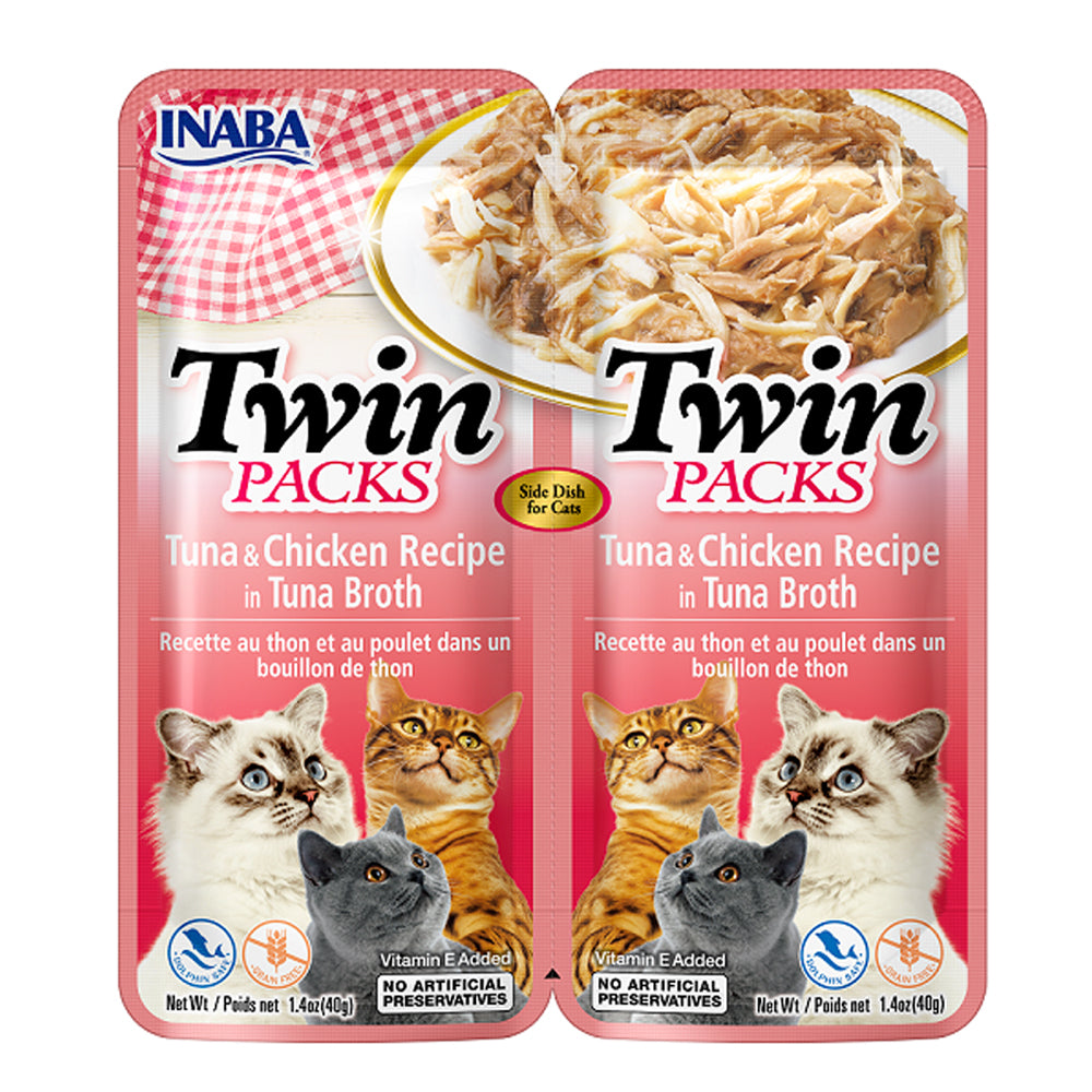 Inaba Twin Packs - Chicken & Tuna 80g