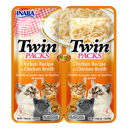 Inaba Twin Packs - Chicken Broth 80g