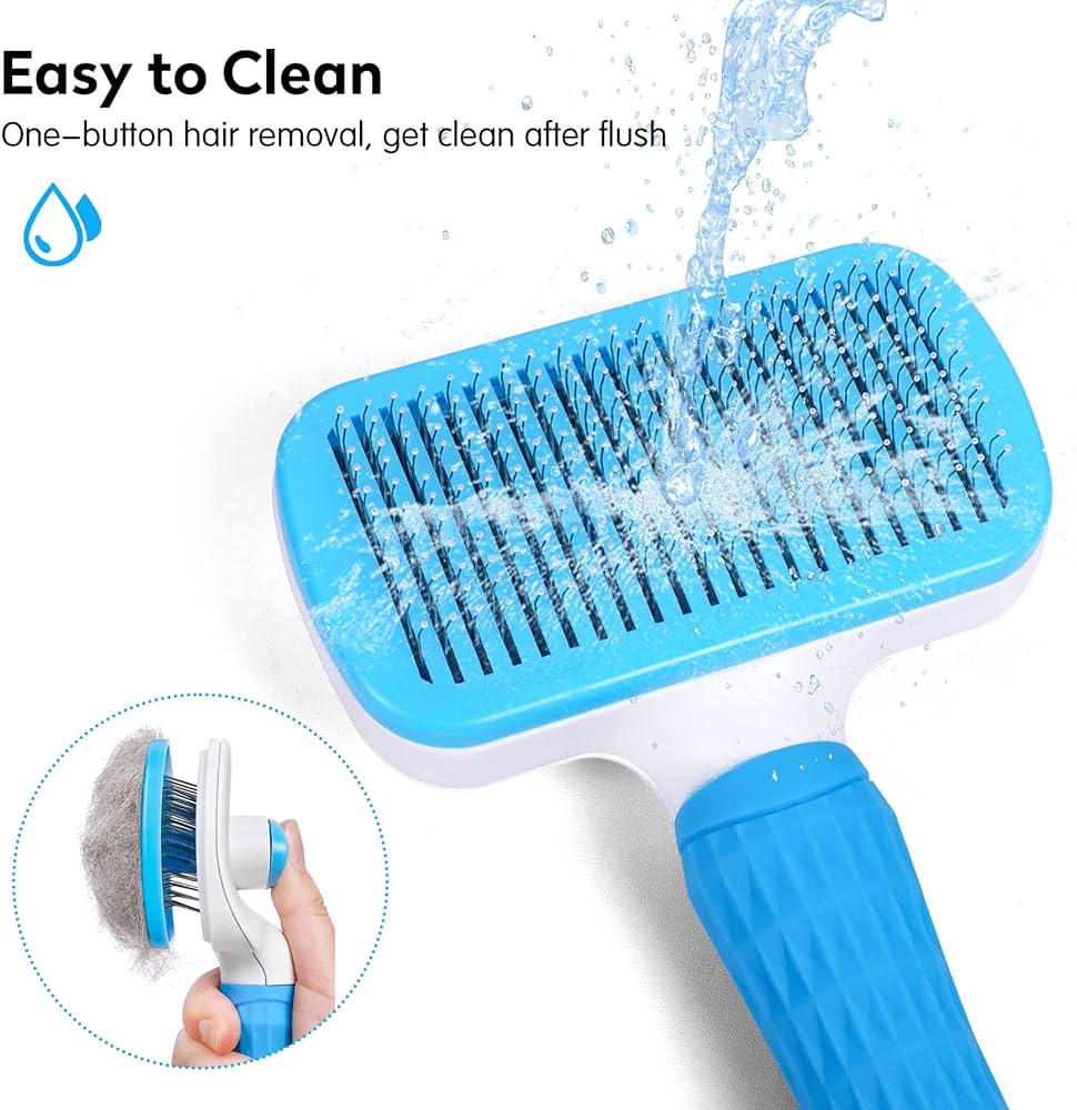 Shedding brush-Blue