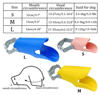 Silicone Dog Muzzle M