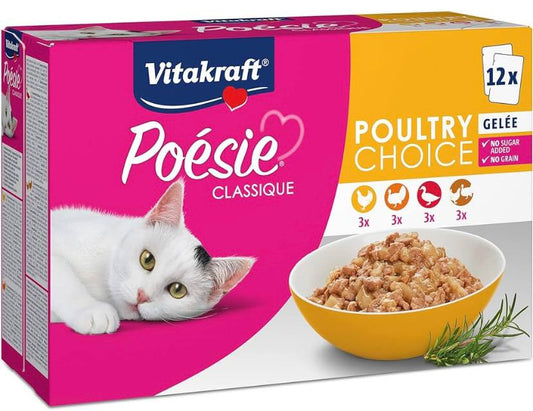 Vitakraft Poesie Classique Jelly 1 Pack 12X