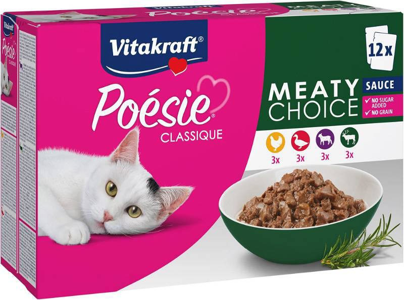 Vitakraft Poesie Classique  Meaty Choice 12X