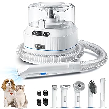 Grooming Vacuum Kit  5-in-1 Pet Hair