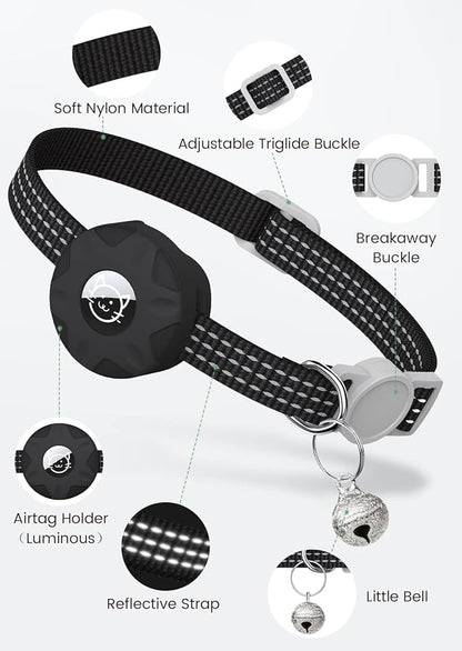 Airtag cat collar