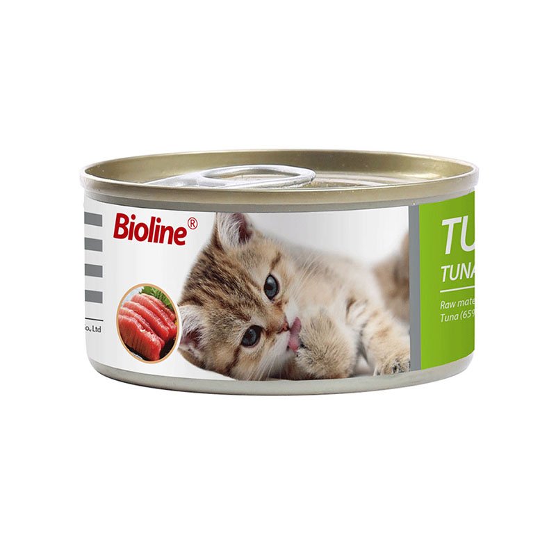 Bioline Tuna Can 80g