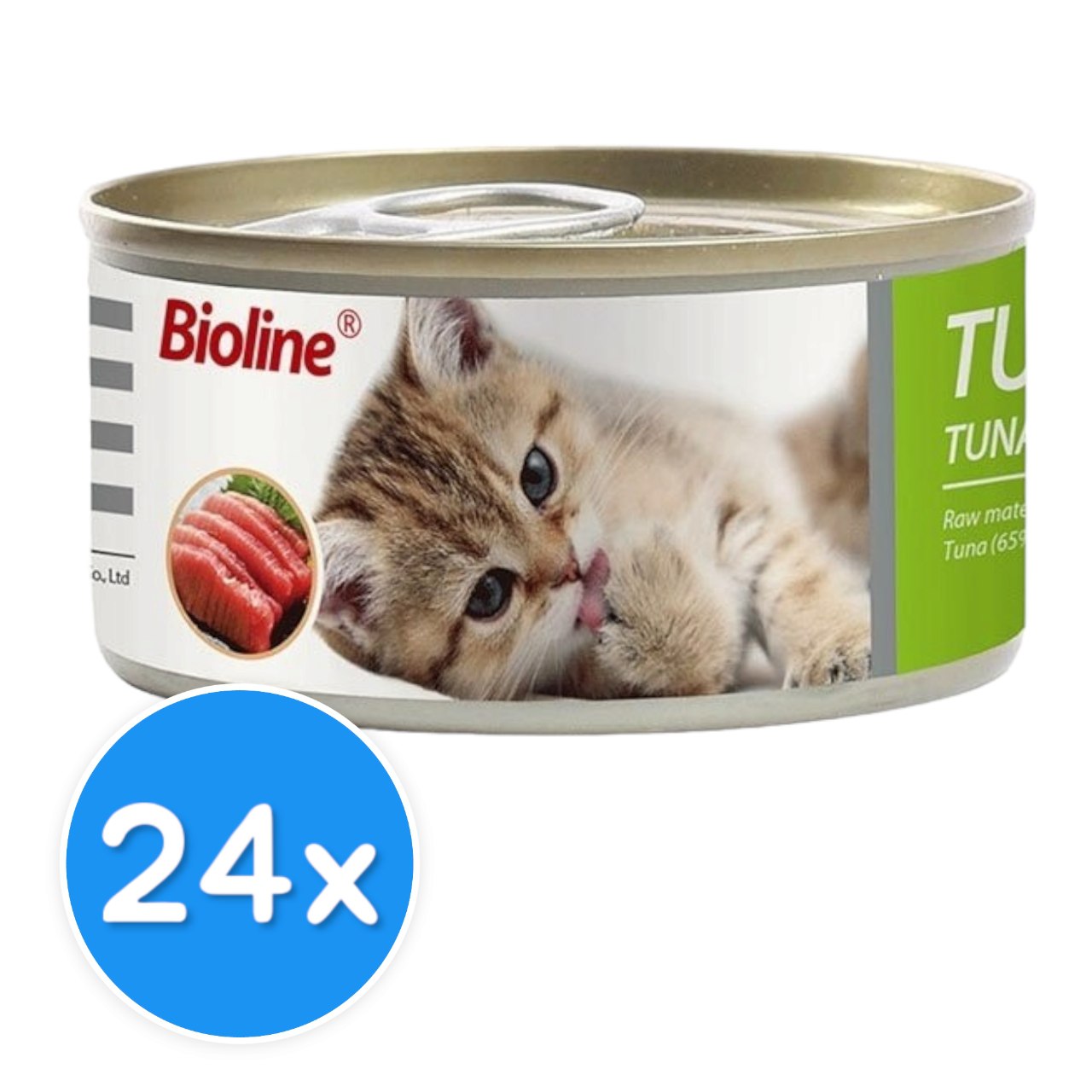 Bioline Tuna Can 24X