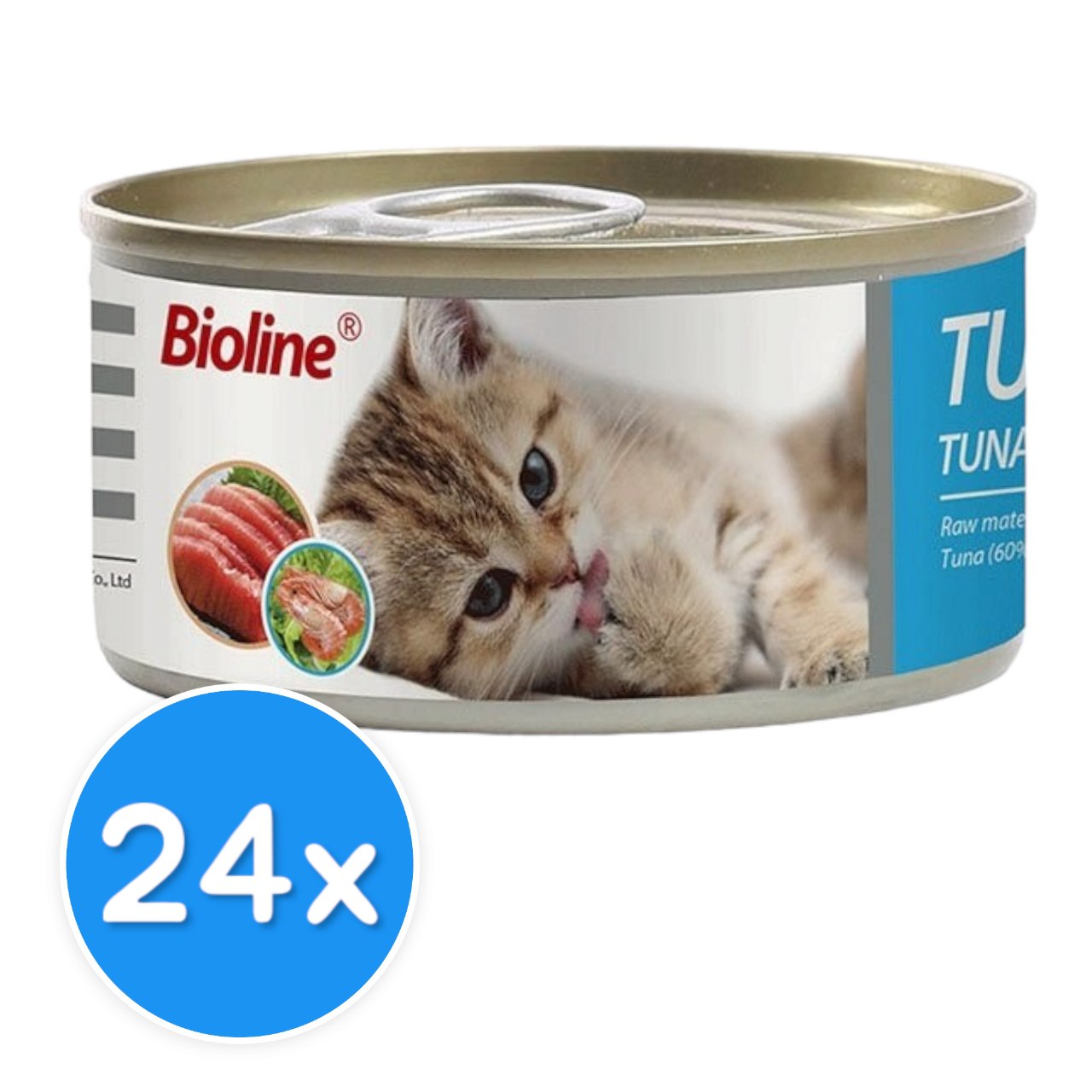 Bioline Tuna Can + Shrimp 24X