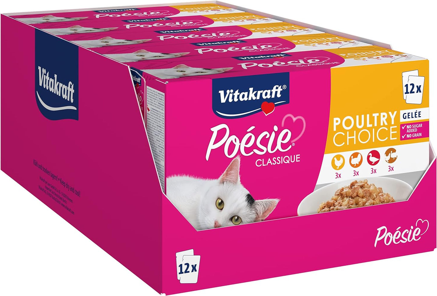 Vitakraft poésie classique jelly Mega pack 60X