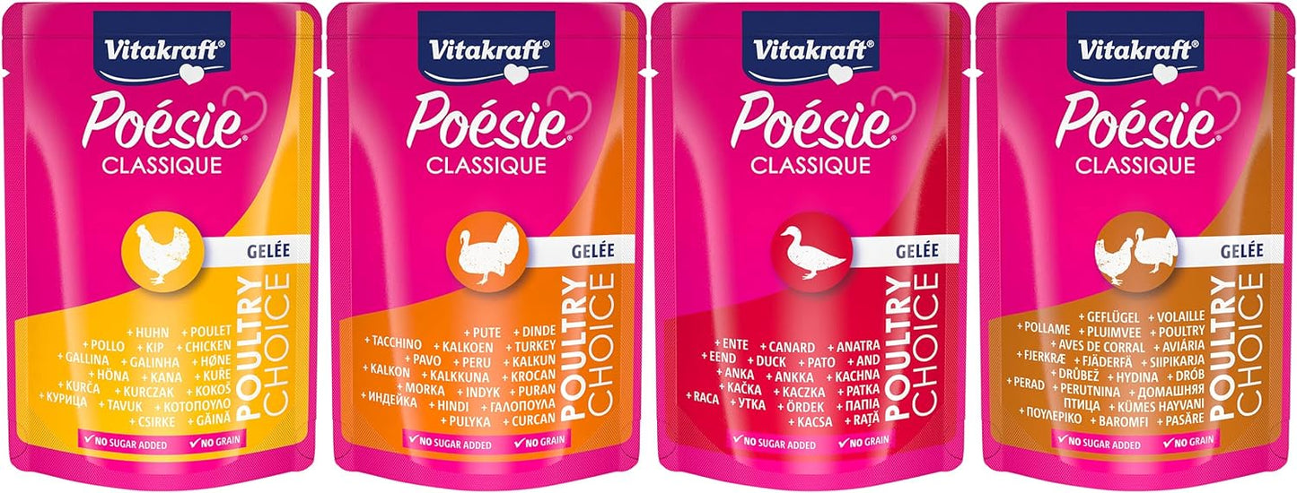 Vitakraft poésie classique jelly Mega pack 60X