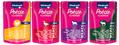 Vitakraft poésie Meaty choice Sauce Mega pack 60X