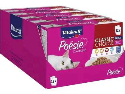 Vitakraft poésie Classique choice Sauce Mega pack 60X