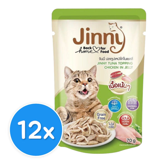 Jinny Tuna in Jelly Topping Chicken 12X