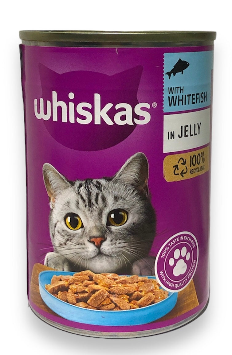 Whiskas Whitefish in Jelly 400g