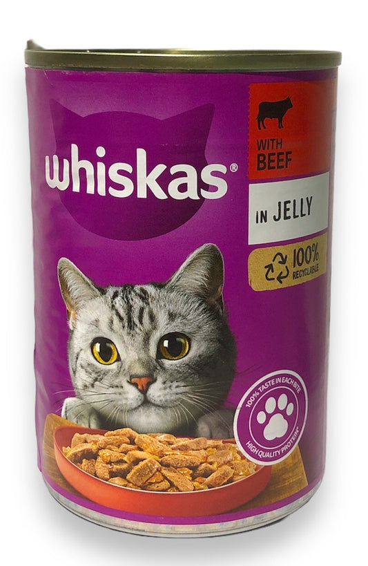 Whiskas Beef in Jelly 400g