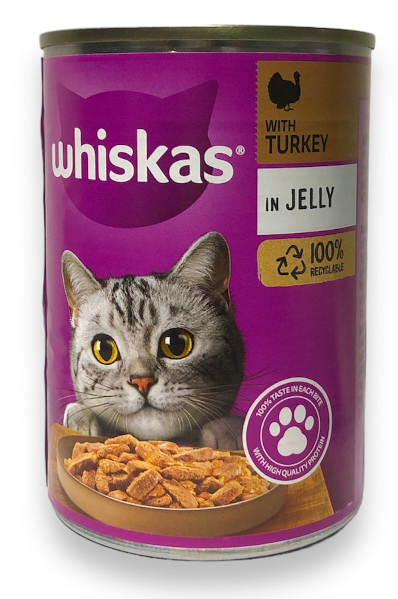 Whiskas Turkey in Jelly 400g