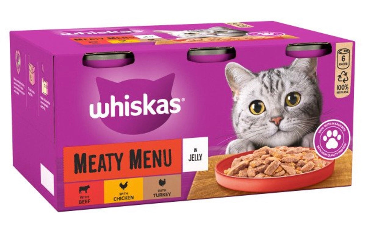 Whiskas Meaty Menu in jelly 6X