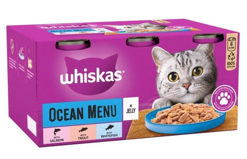 Whiskas Ocean Menu in Jelly 6X