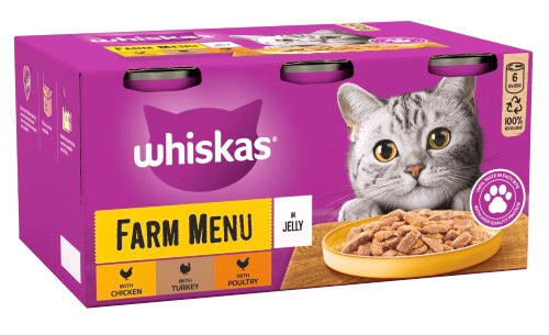 Whiskas Farm Menu in jelly 6X