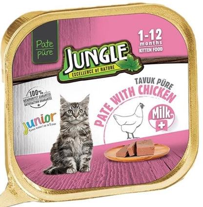 Jungle junior & kitten chicken 100g