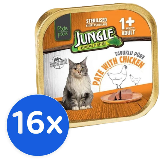 Jungle Sterilised Chicken 16X