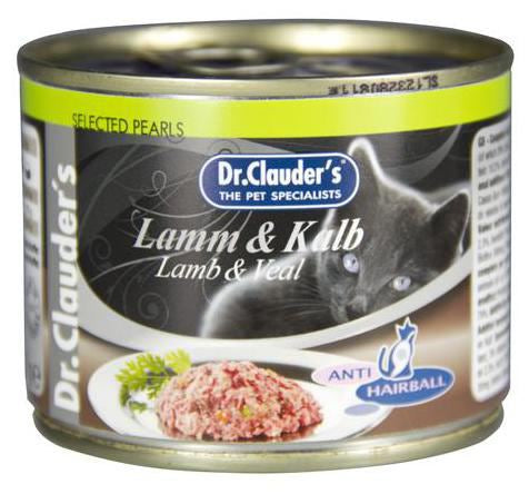 Dr.Clauder's Lamb & Veal Anti-Hairball 200g