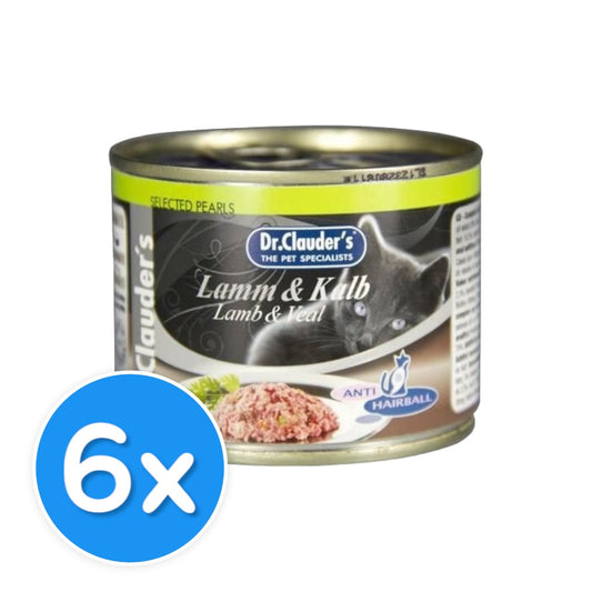 Dr.Clauder's Lamb & Veal Anti-Hairball 6X