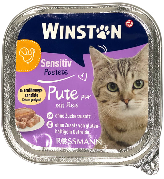 Winston Sensitiv Turkey with Rice 100g