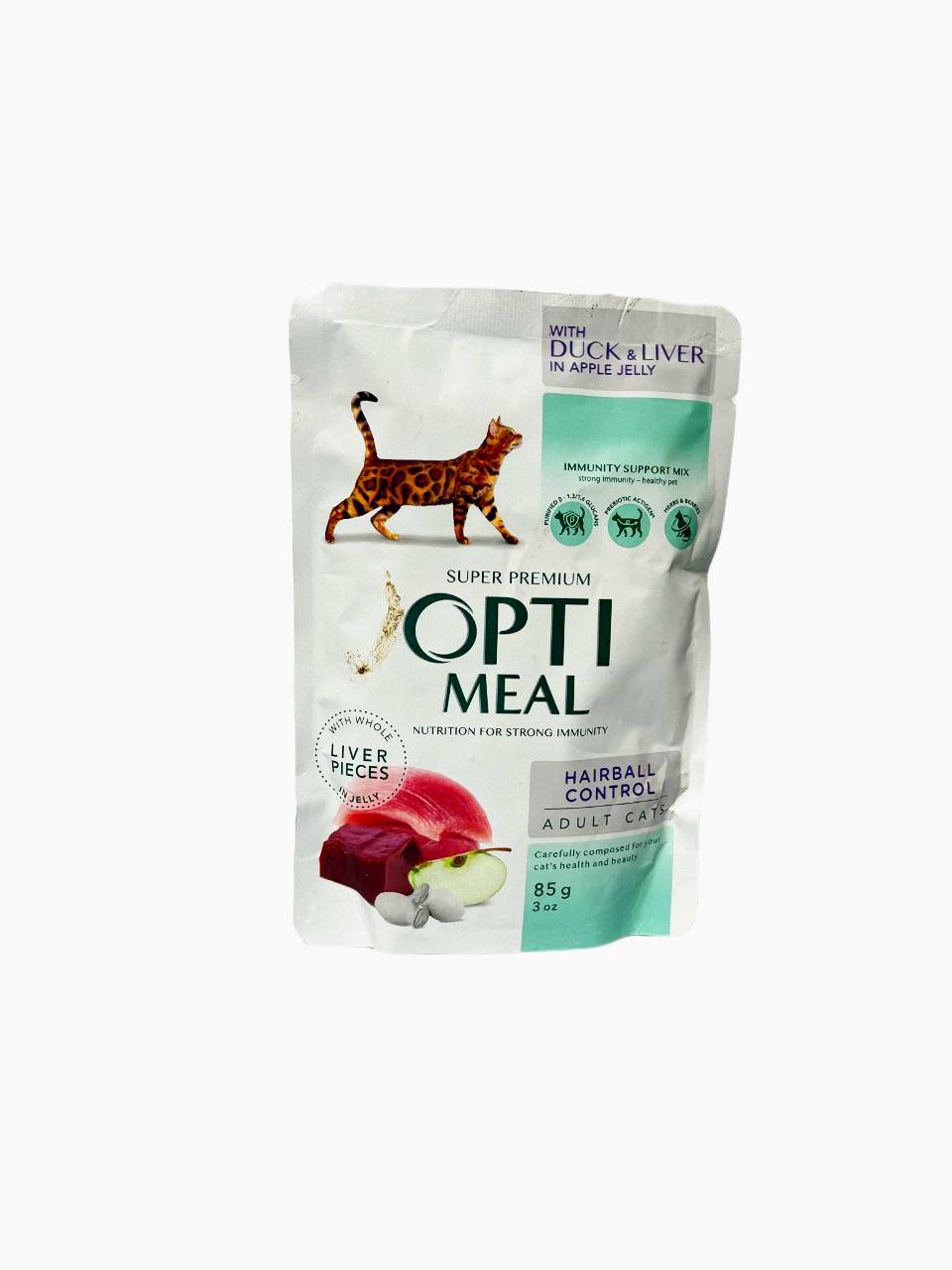 Opti meal  with Duck And Liver 85g