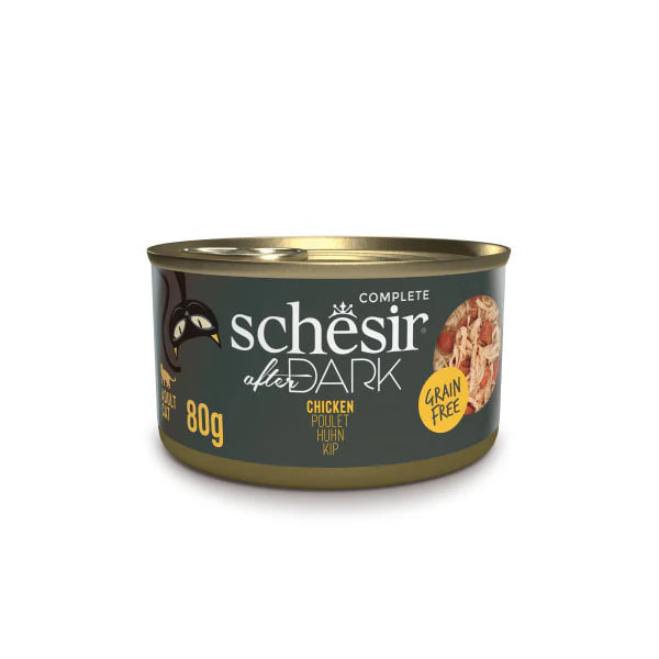 Schesir Dark Chicken in Broth 70g