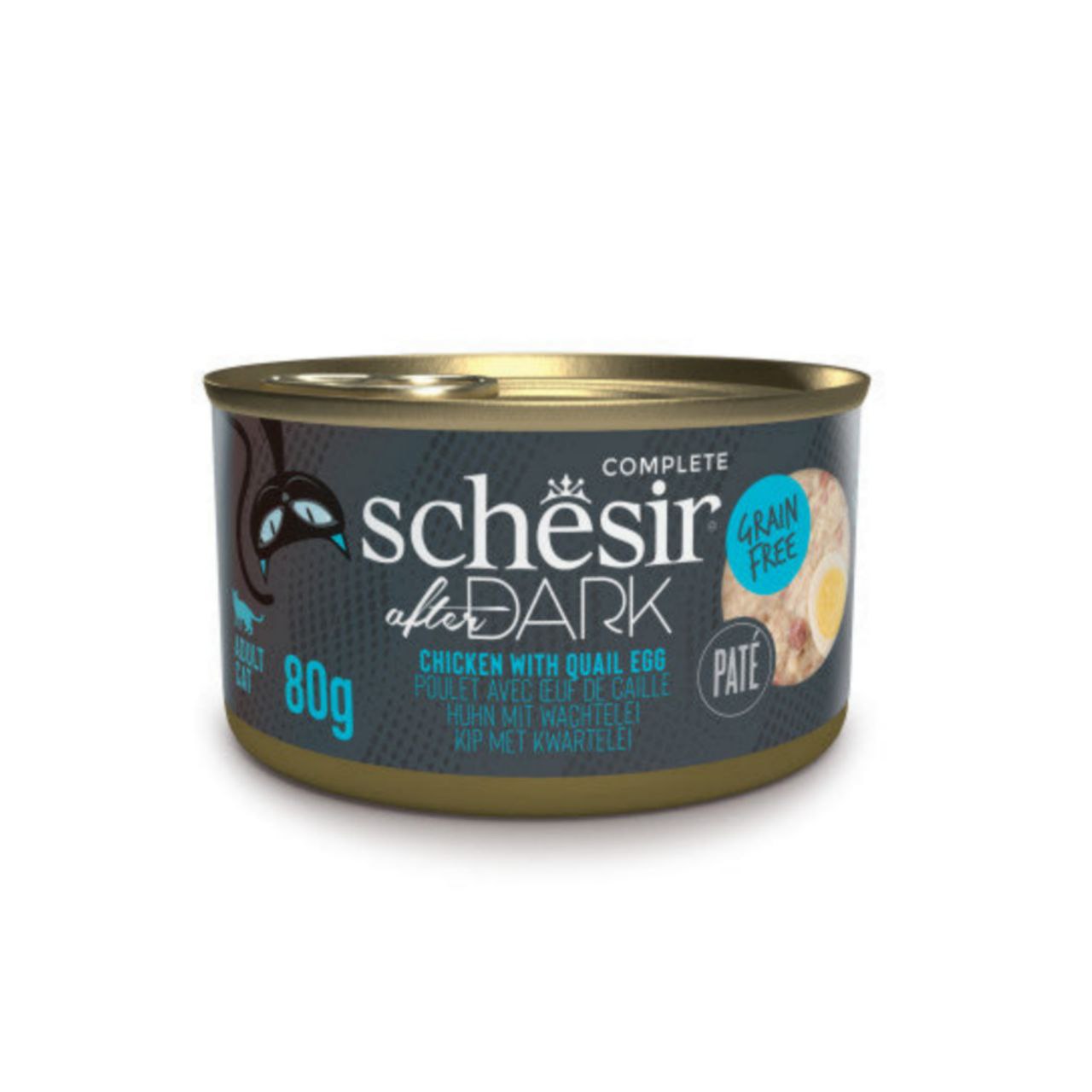 Schesir Chicken with Quail Egg in Pate 70g