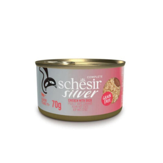 Schesir Silver Chicken with Duck 70g