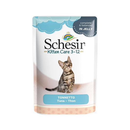 Schesir kitten care Tuna in jelly 85g