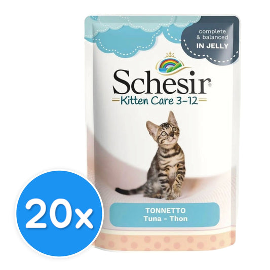 Schesir Kitten Care Tuna In Jelly 20X