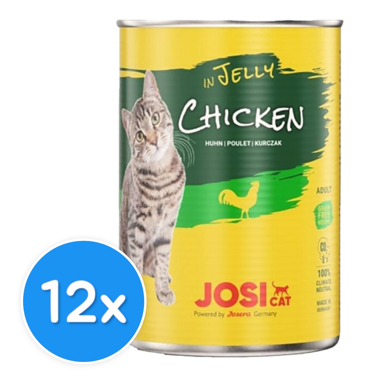 Josicat Adult with Chicken in Jelly 12X